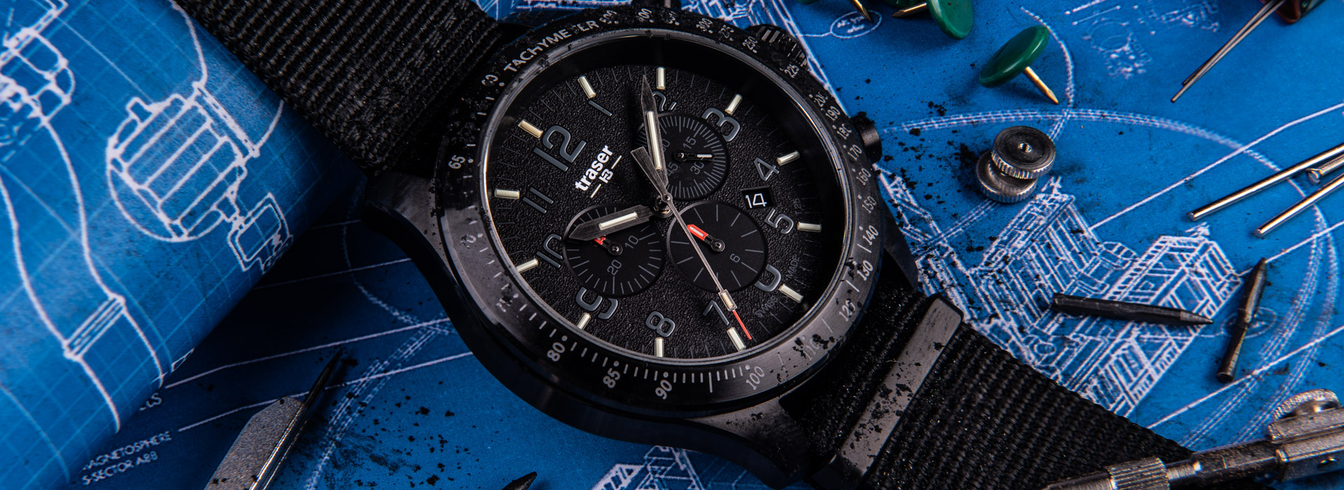 swiss made traser watch